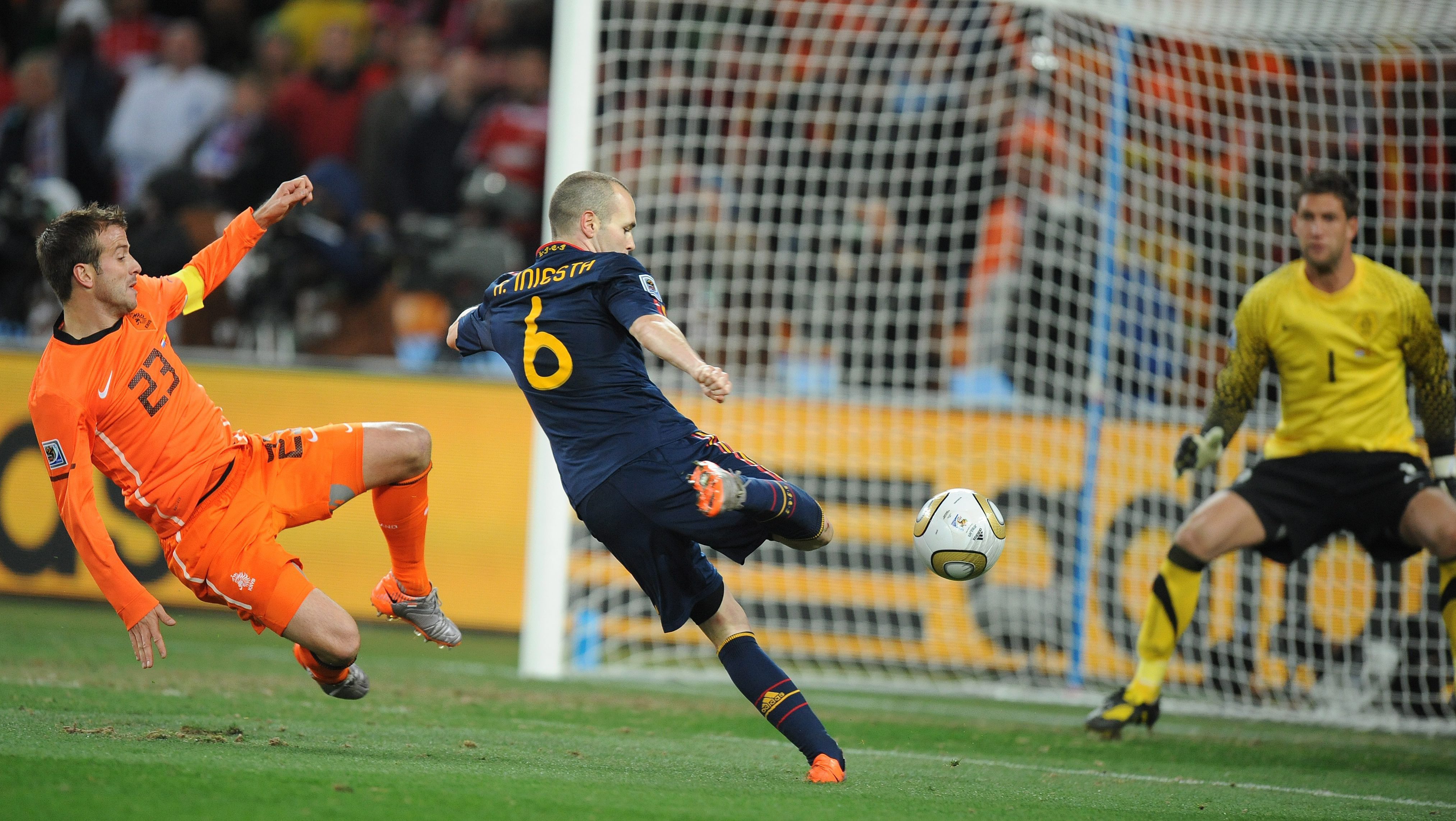 2010 VB döntőt eldöntő Iniesta gól
